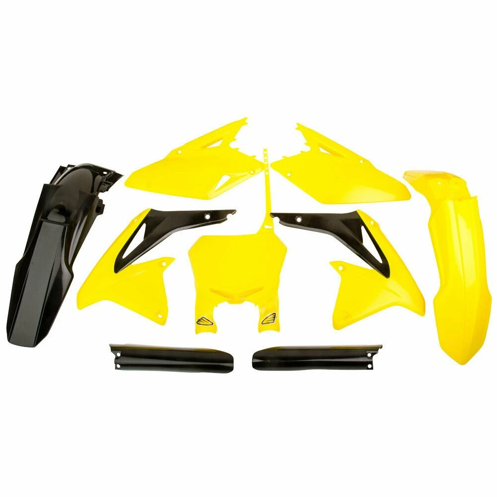 Cycra 5-Piece Body Kit — Honda CRF250R (2006–2007) — Suzuki Yellow