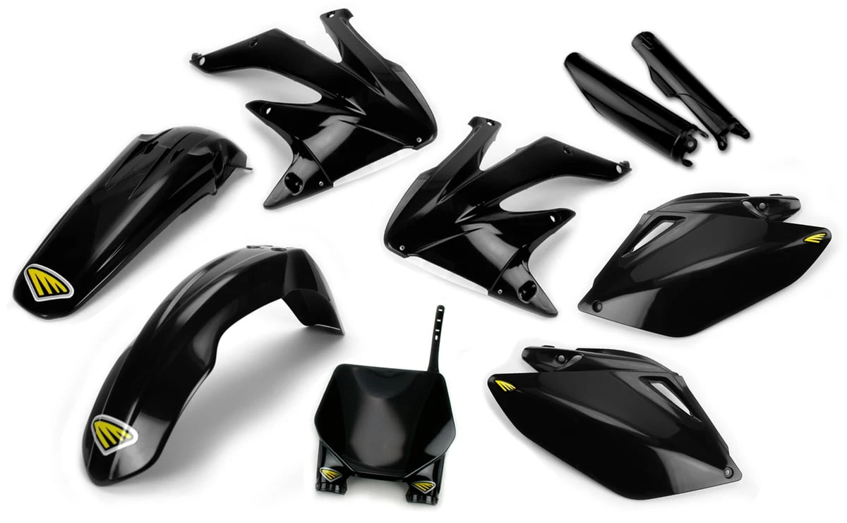 Cycra 5-Piece Body Kit — Honda CRF450R (2008–2009) — Black