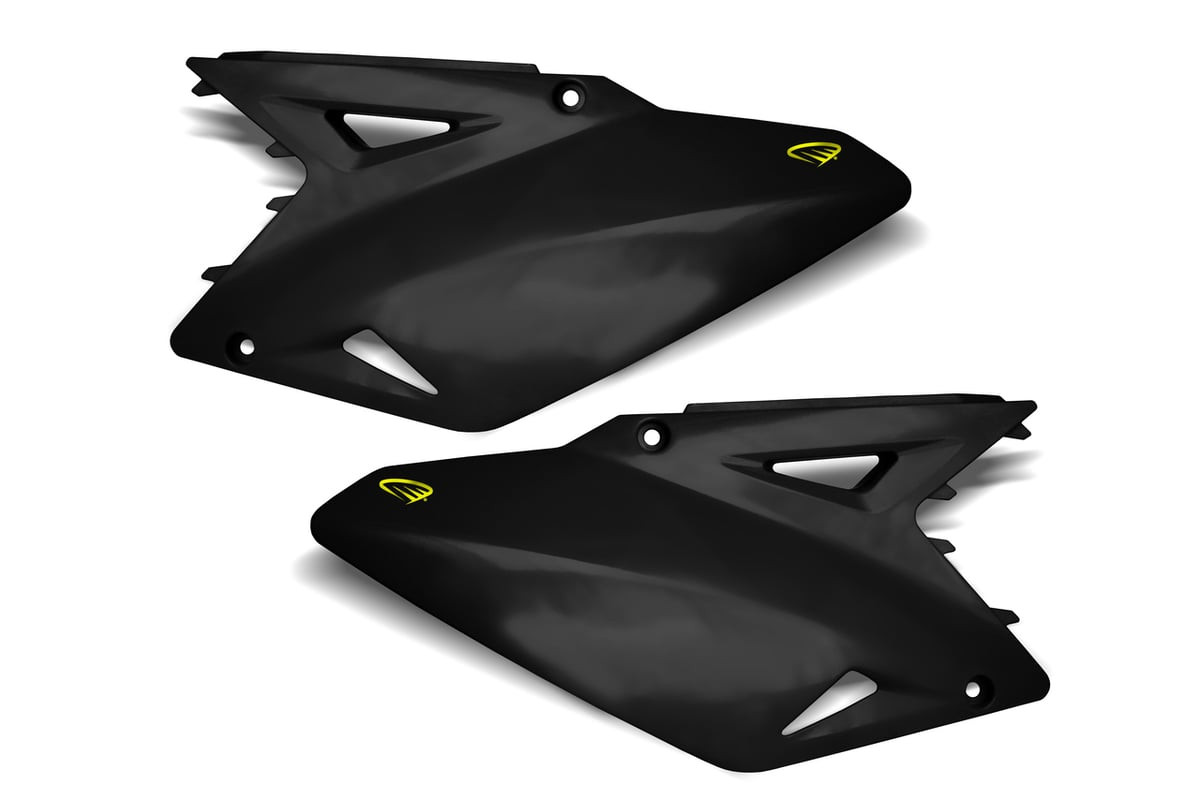 Cycra Side Panels - Suzuki RMZ-450 (2008–2017) — Black