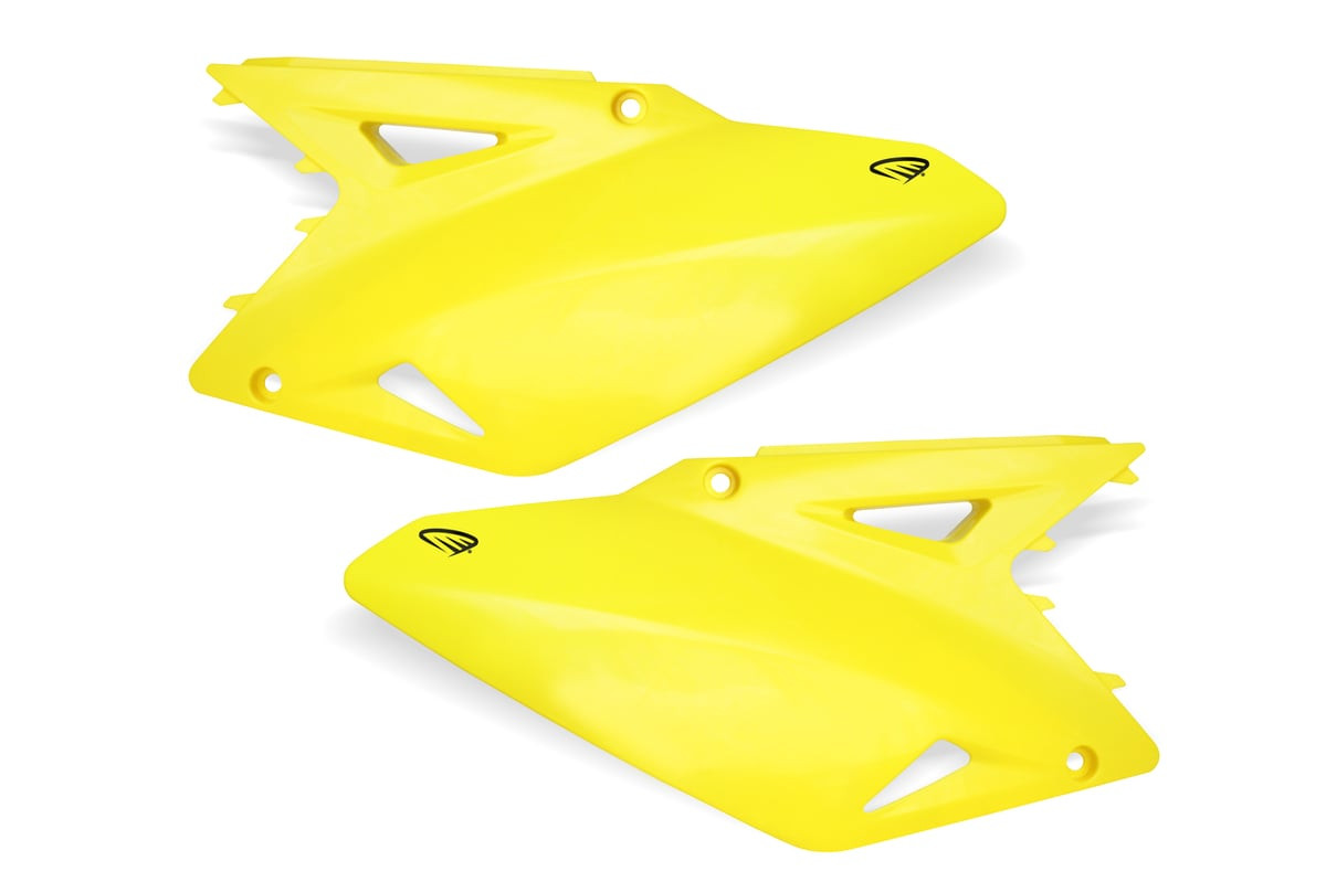 Cycra Side Panels - Suzuki RMZ-450 (2008–2017) — Yellow