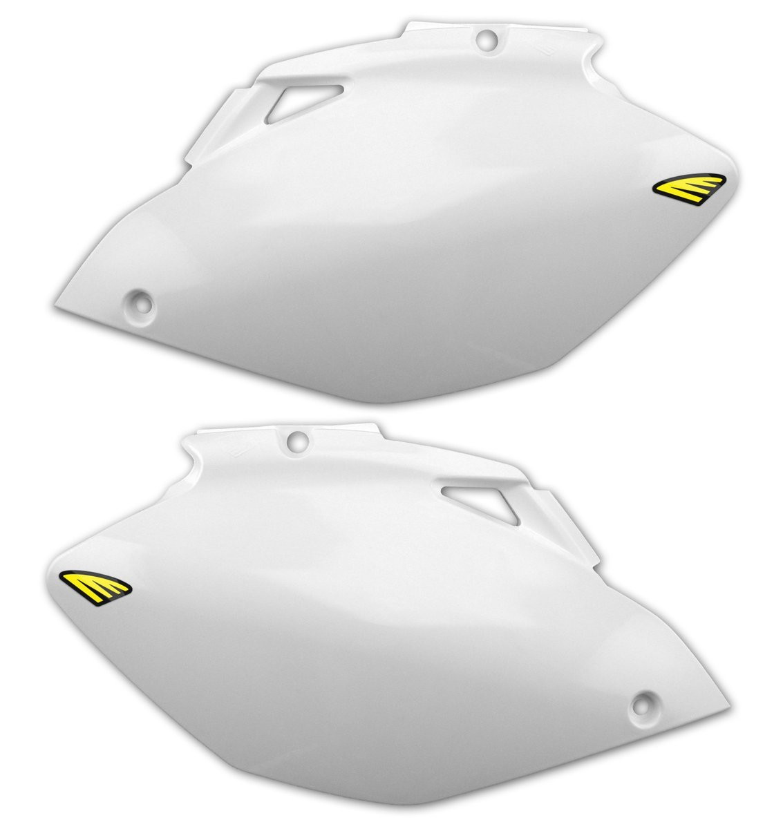 Cycra Side Panels - Yamaha YZ250F / YZ450F (2006–2009) — White