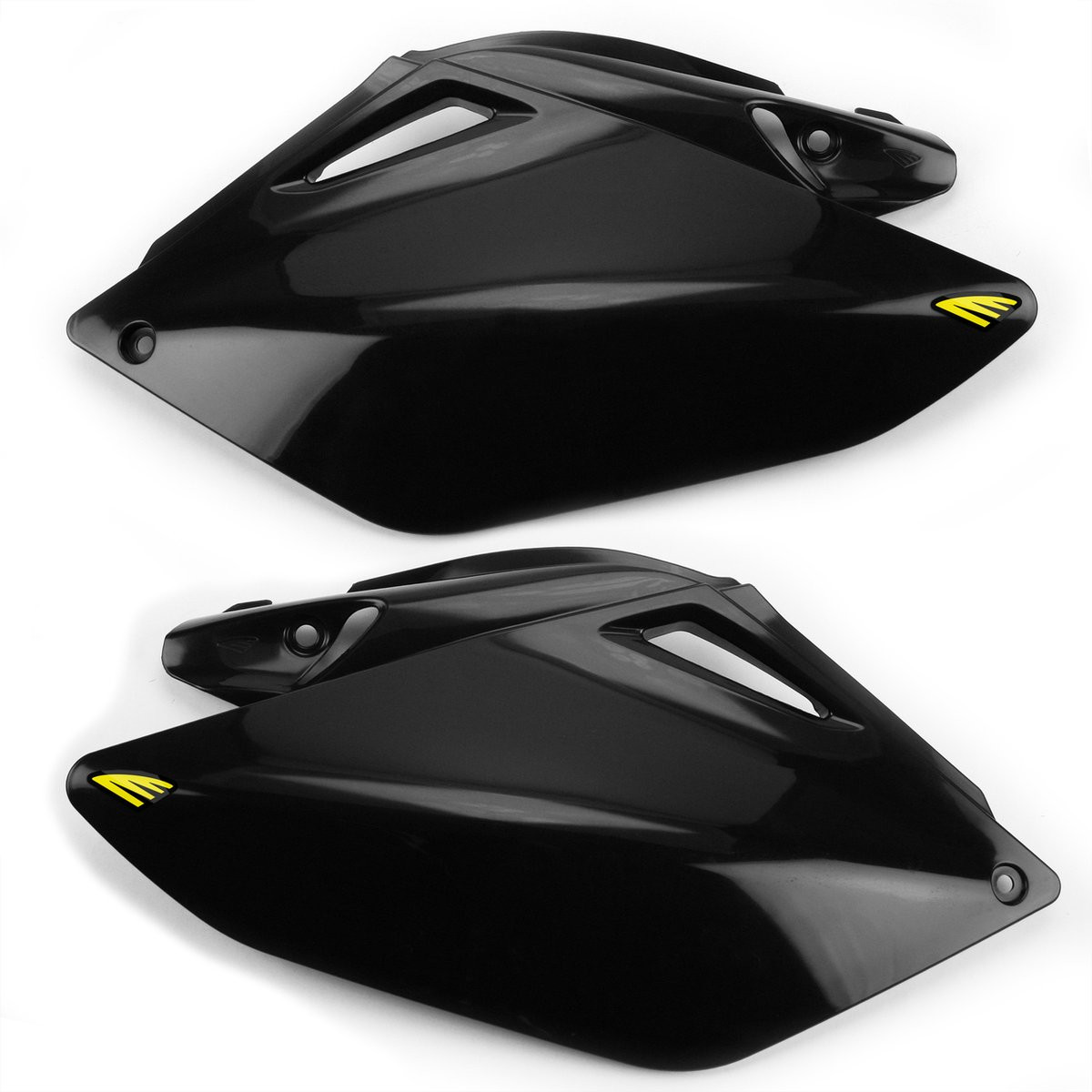 Cycra Side Panels - Honda CRF450R (2007–2008) — Black