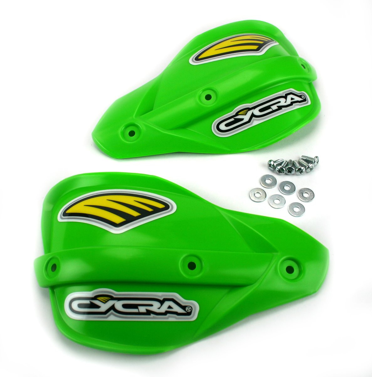 Cycra Enduro Hand Shields — Green