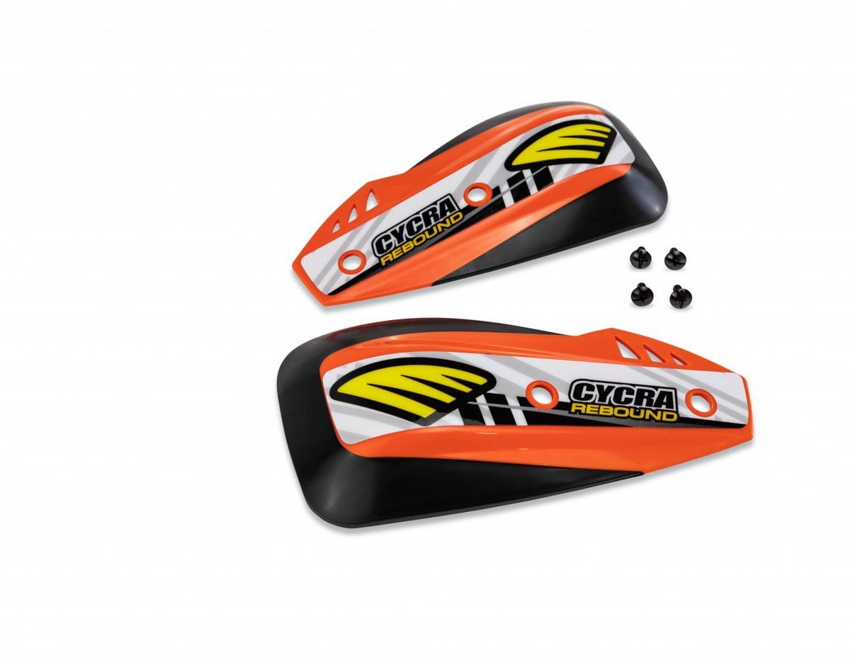 Cycra Rebound DX Hand Shields — Orange