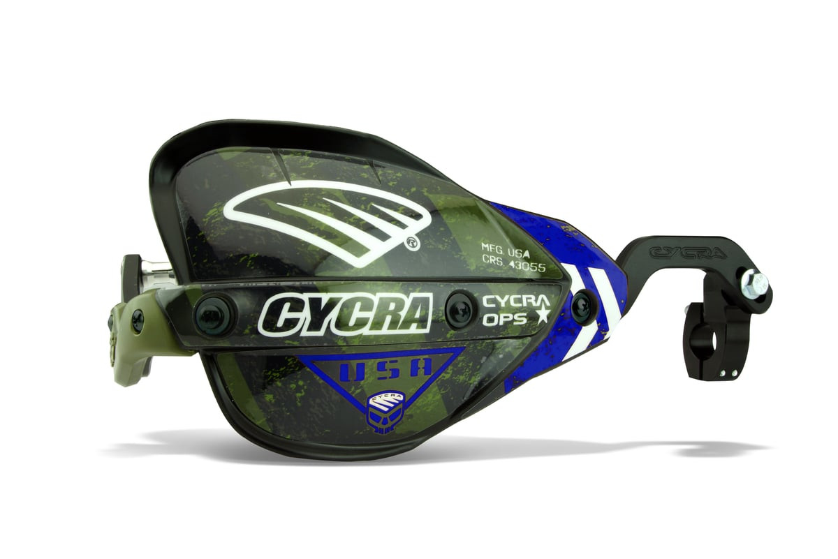 Cycra Pro Bend CRM Racer Pack Ops — Blue