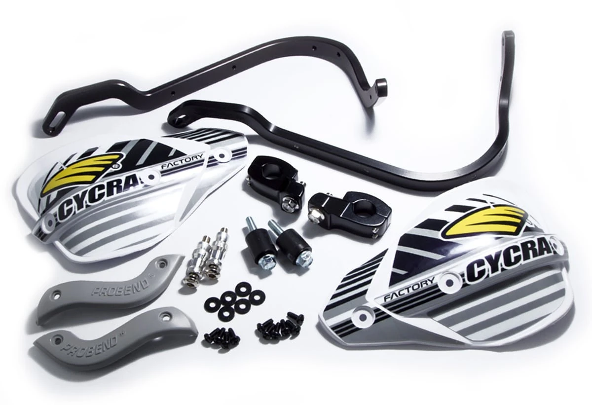 Cycra Factory Pro Bend CRM Racer Pack — Black