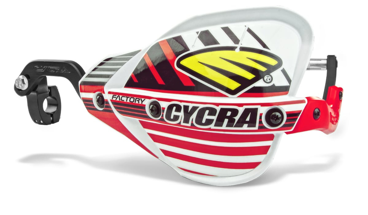 Cycra Factory Pro Bend CRM Racer Pack — Red
