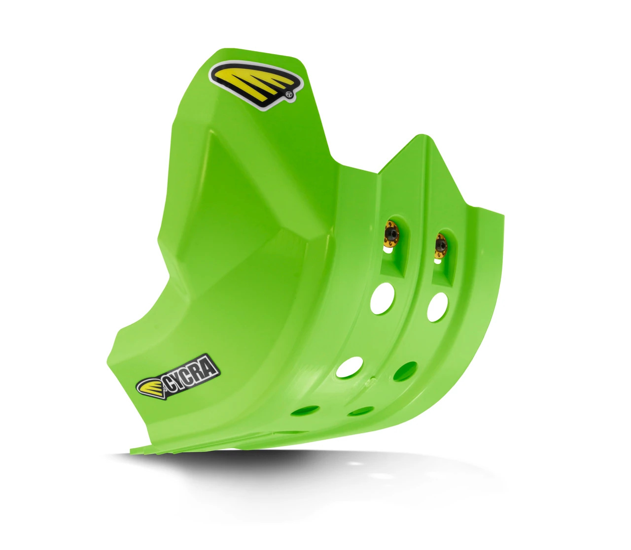 Cycra Skid Plate - Kawasaki KX450F (2016–2018) — Green