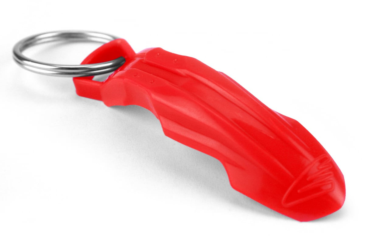 Cycra Fender Key Chains — Red