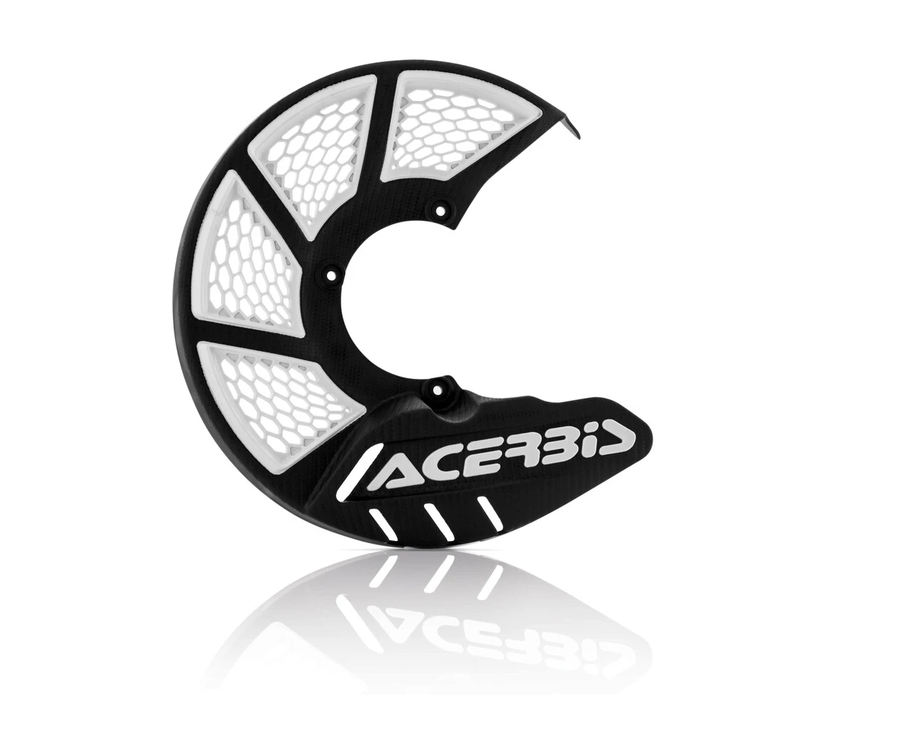 Acerbis X-Brake 2.0 245mm Disc Cover — Black / White