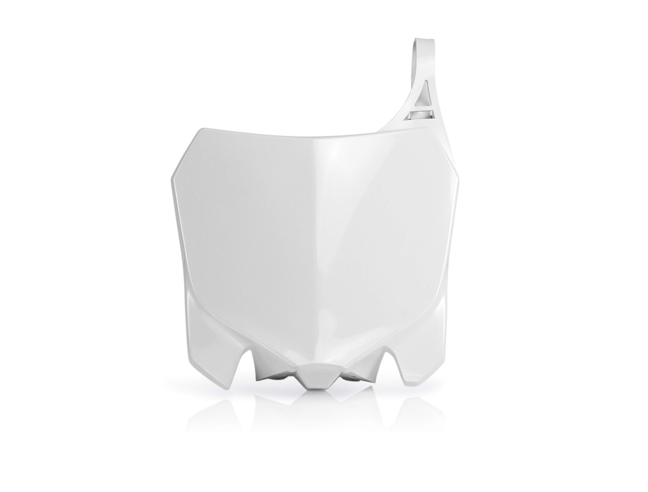 Acerbis Front Number Plate - Honda CRF250R/450R (2013-2017) — White