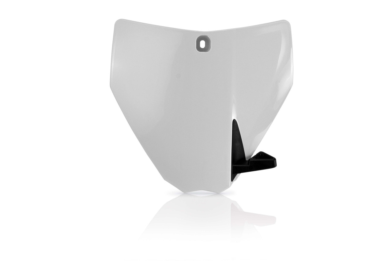 Acerbis Front Number Plate - Husqvarna FC250-450 TC125/250 (2014-2016) — White