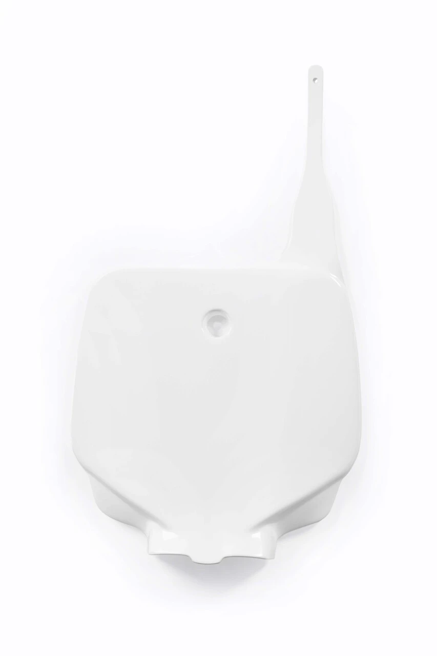 Acerbis Front Number Plate - Kawasaki / Suzuki KX85/100 RM100 (2001-2013) — White