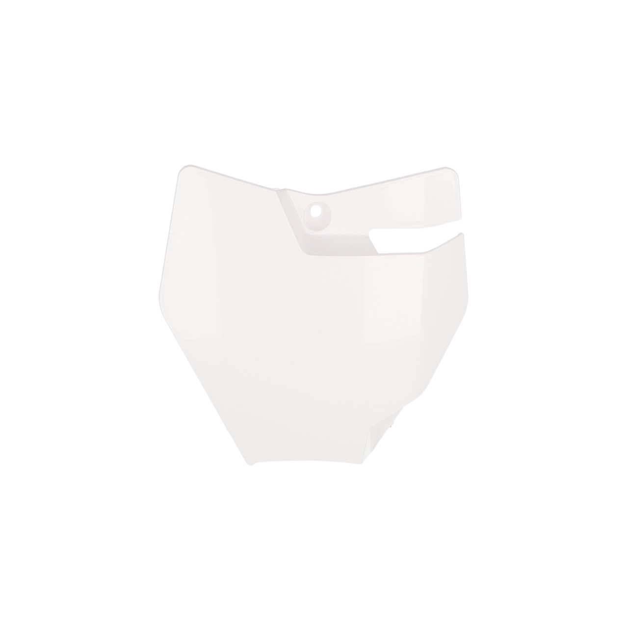 Acerbis Front Number Plate - GasGas / KTM MC50 MC-E 5 SX50 SX-E 5/3 (2016-2024) — White