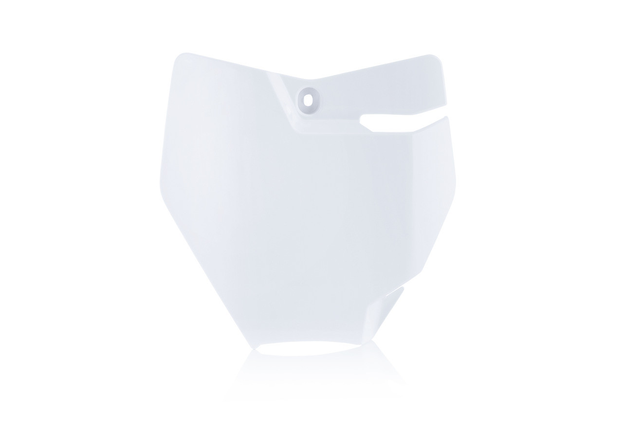 Acerbis Front Number Plate - KTM / GasGas SX65 MC65 (2016-2023) — Natural