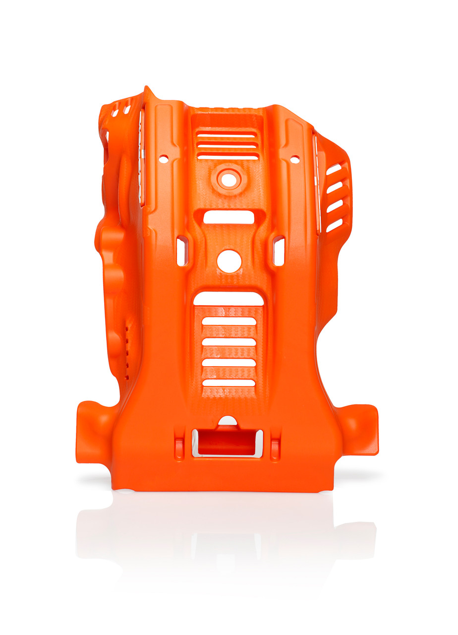 Acerbis Skid Plate - KTM XC-W 250 / 300 2T (2020-2023) — Orange