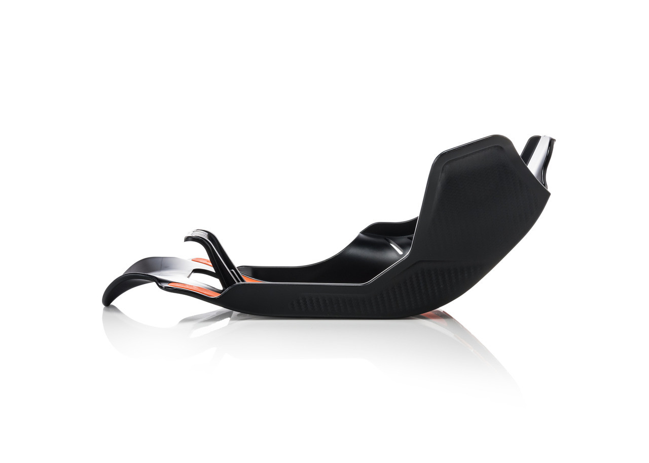 Acerbis Skid Plate - KTM / Husqvarna / GasGas 450 4T (2019-2023) — Black / Oran.