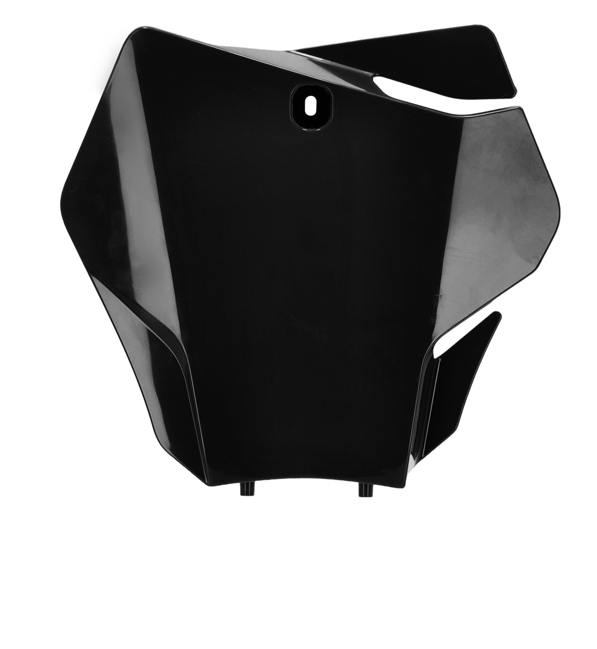 Acerbis Front Number Plate - GasGas MC / EX (2021-2023) — Black
