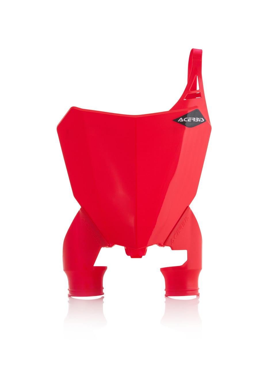 Acerbis Raptor Front Number Plate - Honda CRF250R / CRF450R (2017-2022) — Red