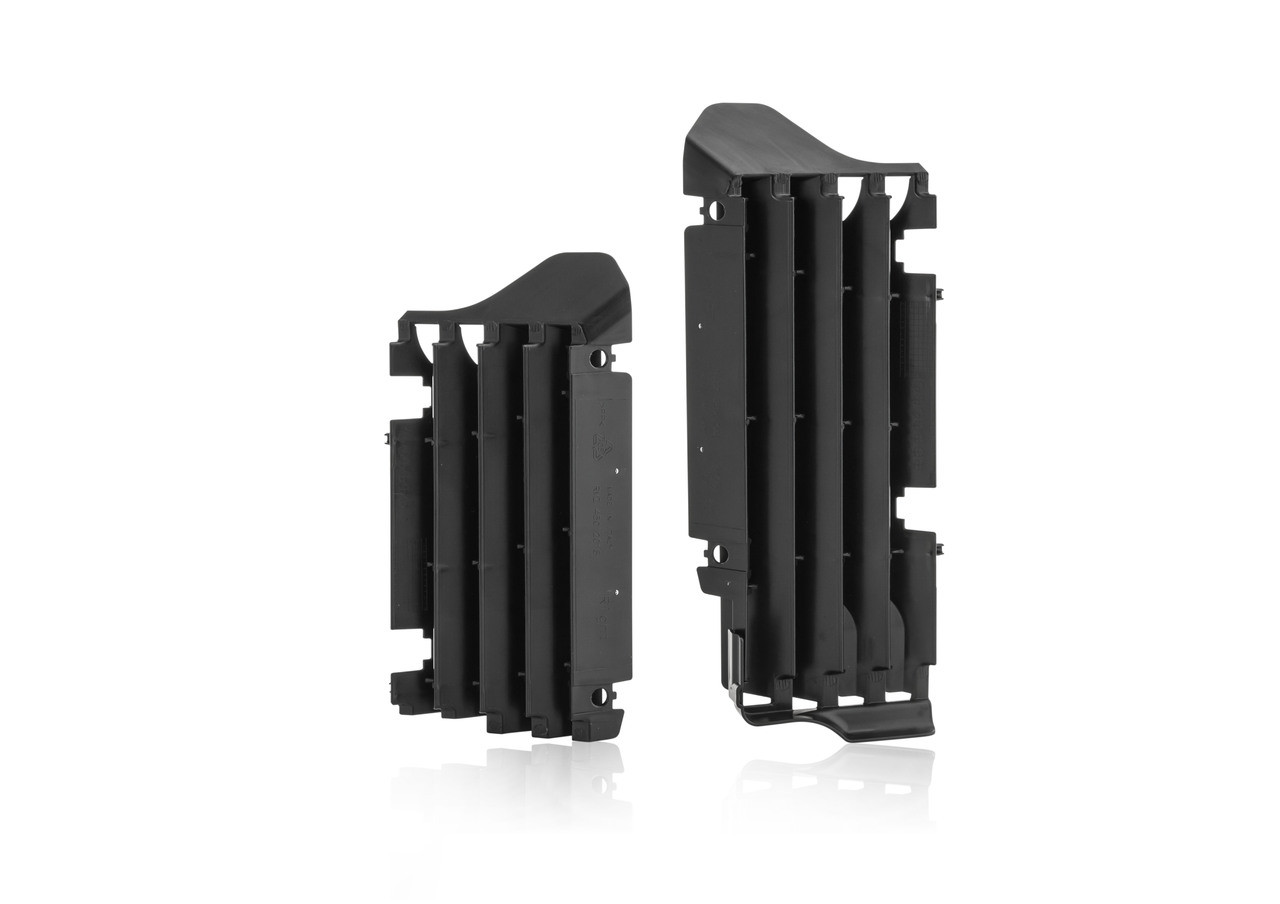 Acerbis Radiator Louvers - Suzuki RMZ450 (2018-2027) — Black