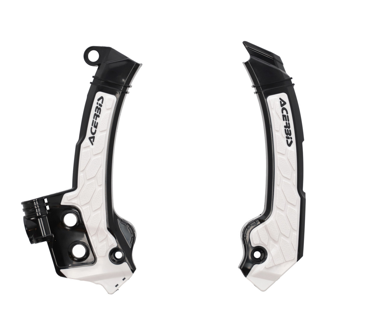 Acerbis X-Grip Frame Guard - Husqvarna FC 250 / FC 350 + more (2023-2027) — Black / White