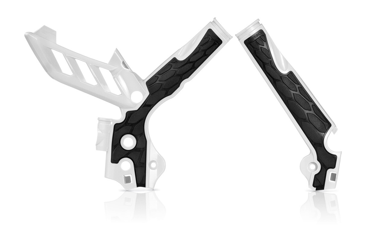 Acerbis X-Grip Frame Guard - KTM EXC 125 / EXC 200 + more (2011-2016) — White