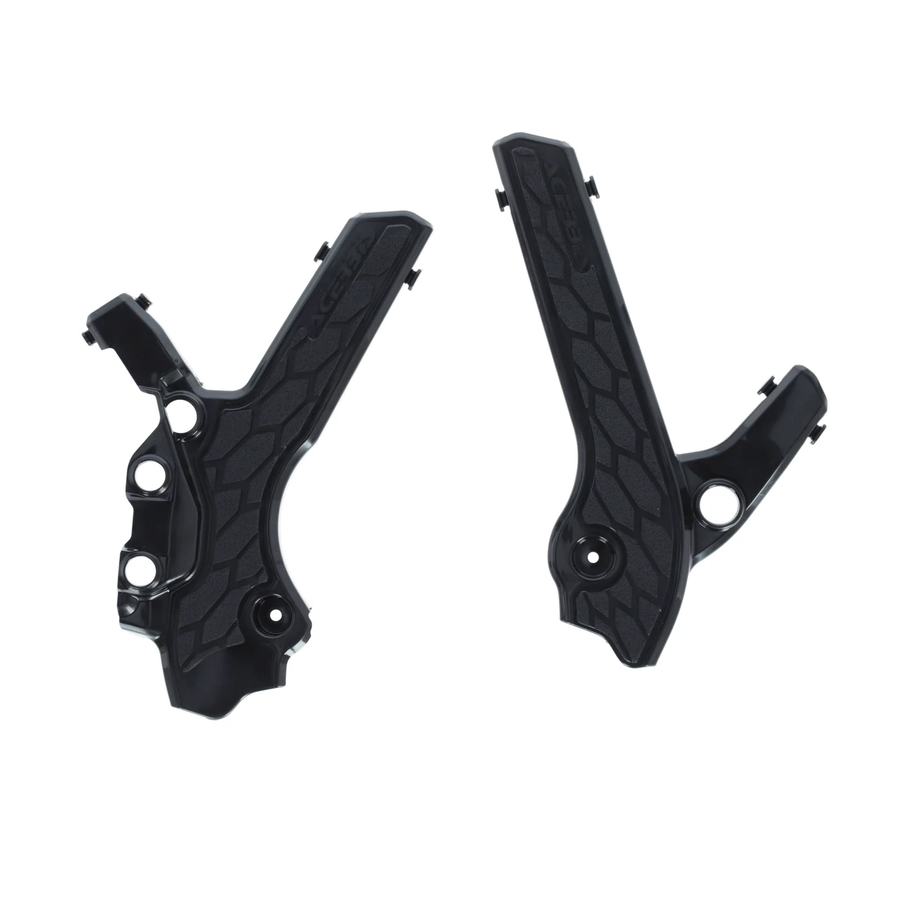 Acerbis X-Grip Frame Guard - Suzuki DRZ 400 / DRZ 400 SM + more (2000-2024) — Black