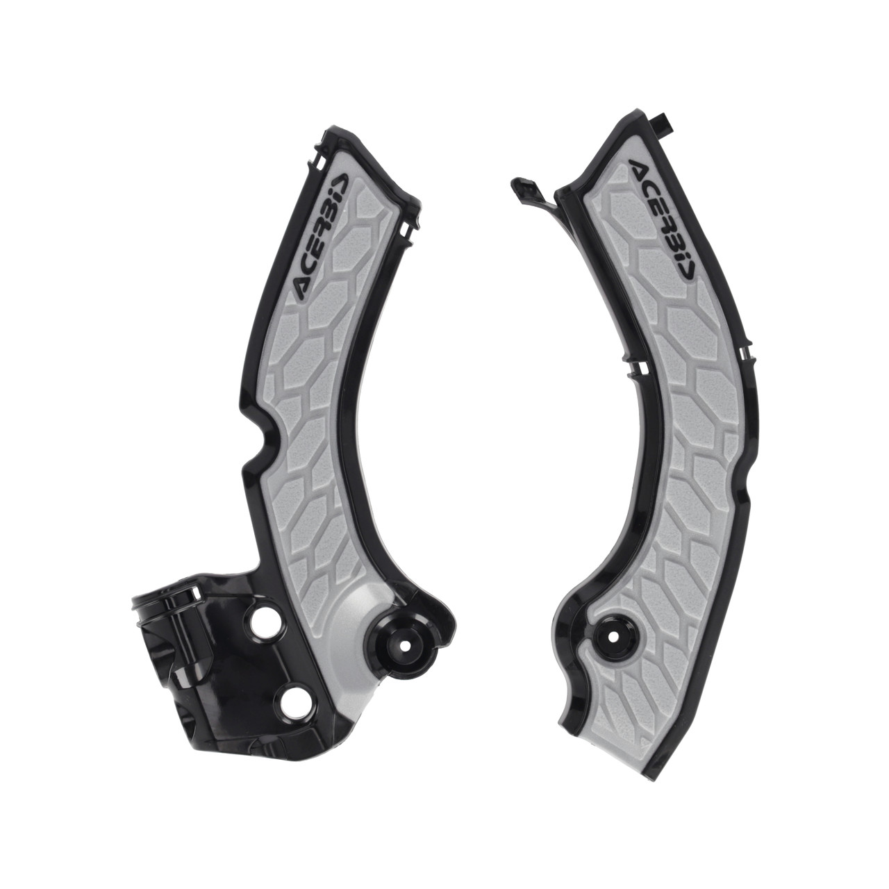 Acerbis X-Grip Frame Guard - Triumph TF 250 X / TF 250-E + more (2024-2027) — Black / Grey