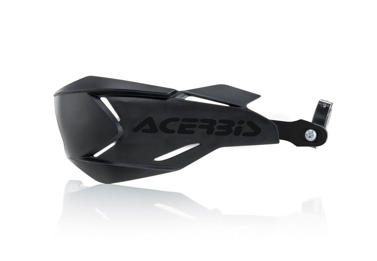 Acerbis X-Factory Handguards - KTM 390 ADVENTURE R / 390 ADVENTURE X + more (+Husqvarna, Beta, Honda, GAS GAS, Yamaha, Sherco, TM, Kawasaki, Fantic, Suzuki, Husaberg, Triumph, Aprilia) (1990-2027) — Black