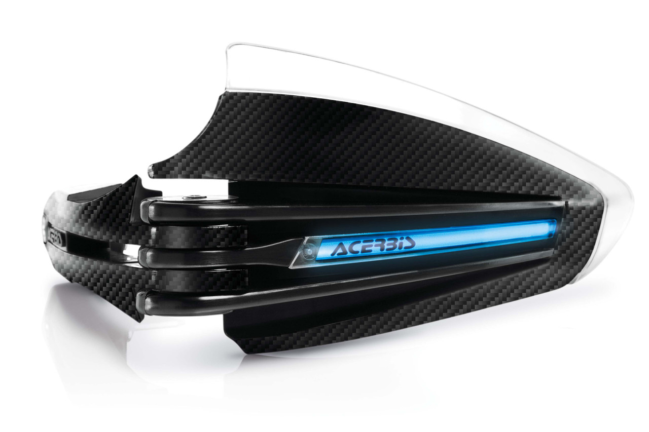 Acerbis X-Tarmac Handguards - Honda ADV 350 / AFRICA TWIN 1000 L + more (+Yamaha, BMW, Kawasaki, KTM, Triumph, Suzuki, Aprilia, Husqvarna, CFMoto, Fantic, GAS GAS, Royal Enfield) (1996-2027) — Black