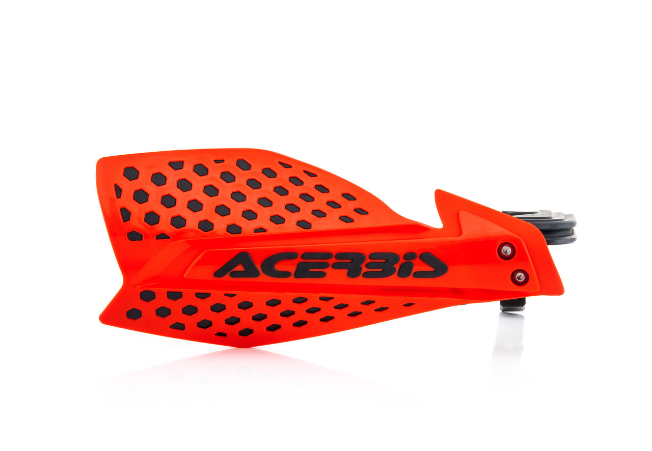 Acerbis X-Ultimate Handguards - KTM EXC 125 / EXC 150 + more (+Husqvarna, Beta, Honda, GAS GAS, Sherco, TM, Kawasaki, Yamaha, Fantic, Suzuki, Husaberg, Triumph, Aprilia) (1990-2027) — Red / Black