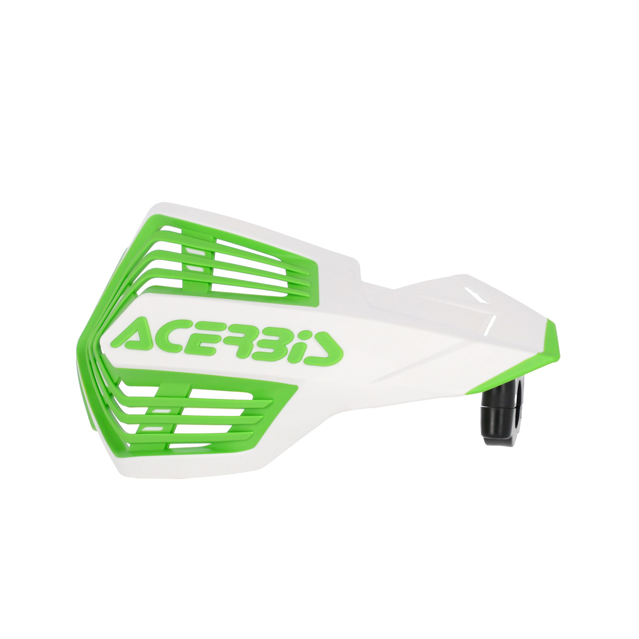 Acerbis X-Future Handguards - KTM EXC 125 / EXC 150 + more (+Husqvarna, Beta, Honda, GAS GAS, Sherco, TM, Kawasaki, Yamaha, Fantic, Suzuki, Husaberg, Triumph, Aprilia) (1990-2027) — White / Green