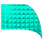 Color Guard Flag -SWING S4 - Radical Teal