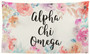 Sorority Flag - 3' x 5' - New Floral