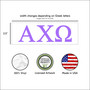 Sorority 2.5" Tall Decal - All Colors