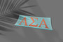 Sorority 2.5" Tall Decal - All Colors