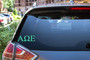 Sorority 2.5" Tall Decal - All Colors