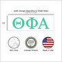 Sorority 2.5" Tall Decal - All Colors