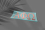 Sorority 2.5" Tall Decal - All Colors