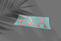 Sorority 2.5" Tall Decal - All Colors