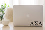 Sorority 2.5" Tall Decal - All Colors