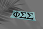 Sorority 2.5" Tall Decal - All Colors