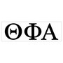 Sorority 2.5" Tall Decal - All Colors