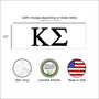 Fraternity DIE Cut Decals