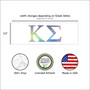 Fraternity DIE Cut Decals