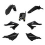 Cycra 5-Piece Body Kit — Yamaha YZ125 / YZ125X / YZ250 / YZ250X (2022–2026) — Black