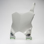 Cycra Stadium Number Plate — Kawasaki KX250 / KX250X / KX450 / KX450X (2024–2026) — White