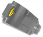 Cycra Skid Plate — Yamaha YZ450F (2006–2009) — Gray