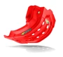 Cycra Skid Plate - Honda CRF450R / CRF450RX (2017–2020) — Red