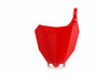 Acerbis Front Number Plate - Honda CRF250R CRF450R/RX (2017-2018) — Red